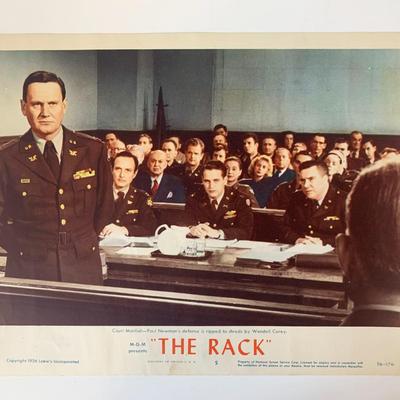 The Rack original 1956 vintage lobby card