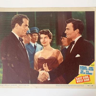 East Side, West Side original 1950 vintage lobby card