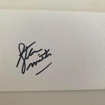 Tennis Star Stan Smith original signature