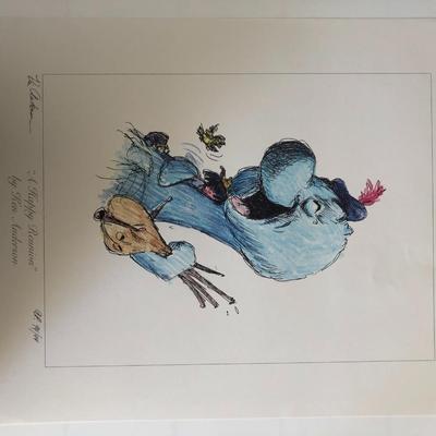Ken Anderson - A Happy Reunion - Original Lithograph - 1992