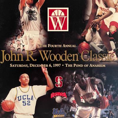 1997 John Wooden Classic program. 8x11 inches