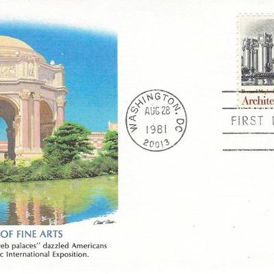 Palace of Fine Arts FDC