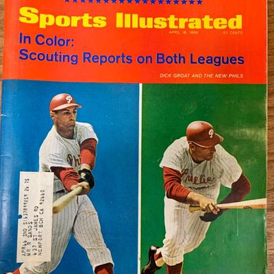 Sports Illustrated 1966 Dick Groat Issue
