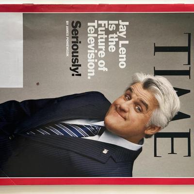 Time Magazine with Jay Leno