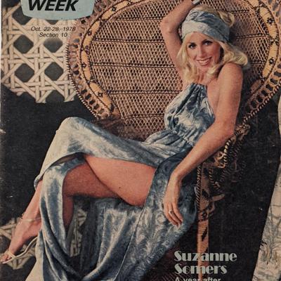 Chicago Tribune TV Week Suzanne Somers Issue 1978