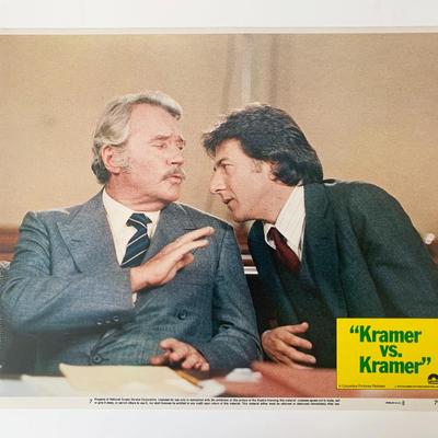 Kramer vs. Kramer original 1979 vintage lobby card