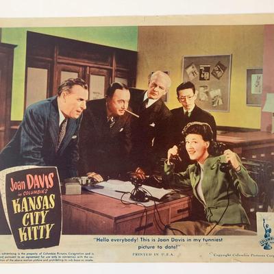 Kansas City Kitty original 1944 vintage lobby card
