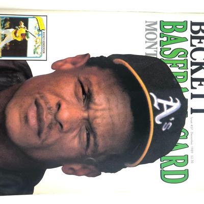 Beckett Baseball Card Monthly December 1989 Issue #57 Magazine