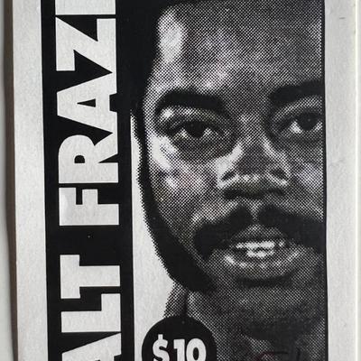 Walt Frazier unsigned autograph ticket