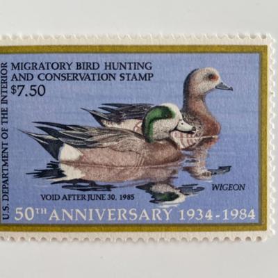 Migratory Bird Hunting and Conversation Stamp 50th Anniversary