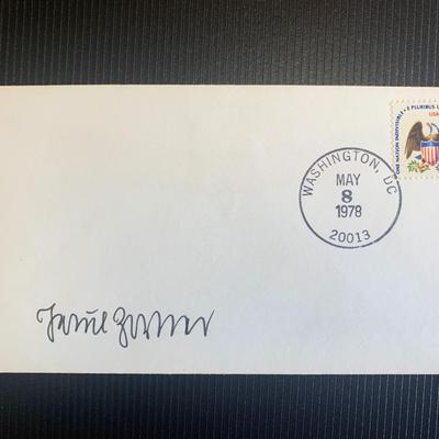 Paul Zorner signed first day cover