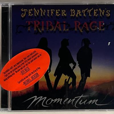 Jennifer Battens Tribal Rage CD. 5x6 inches