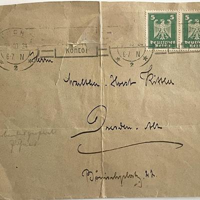German Reich original vintage cover