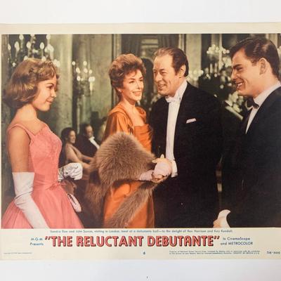 The Reluctant Debutante original 1958 vintage lobby card