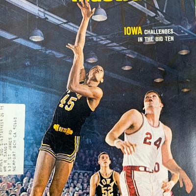 Sports Illustrated Magazine 1966 George Peeples Issue