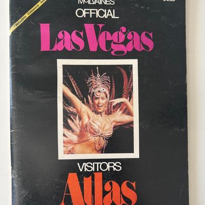 Vintage Las Vegas Visitors Atlas Magazine