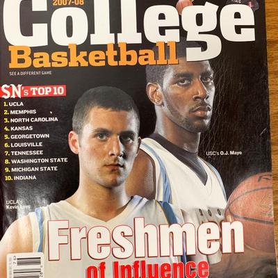 Sporting News Magazine  2007-08 College Basketball Issue