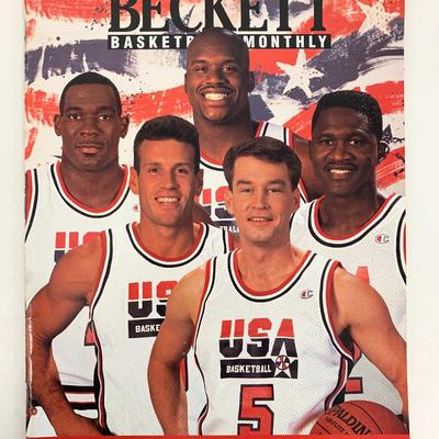 Beckett Basketball Monthly Magazine - August 1994 Issue #49 - Team USA