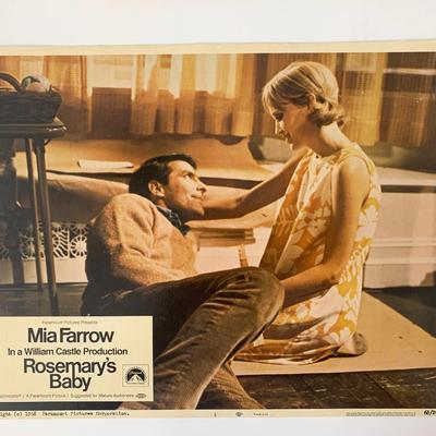Rosemary's Baby original 1968 vintage lobby card
