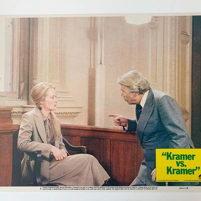 Kramer vs. Kramer original 1979 vintage lobby card