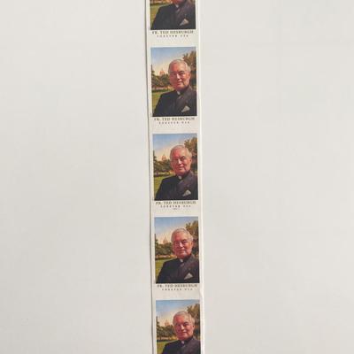 Father Ted Hesburgh Forever USA Set of 5