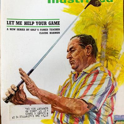 Sports Illustrated Magazine 1964 Claude Harmon Issue