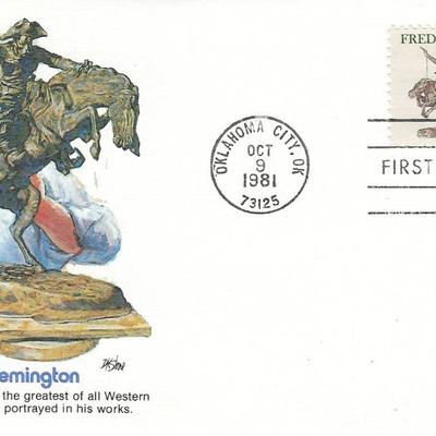 Frederick Remington FDC