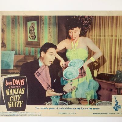 Kansas City Kitty original 1944 vintage lobby card