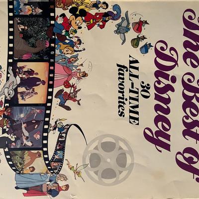 Best of Disney 30 Favorites book. 9x12 inches