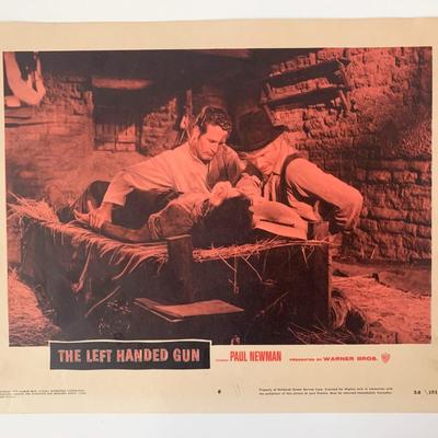 The Left Handed Gun original 1958 vintage lobby card