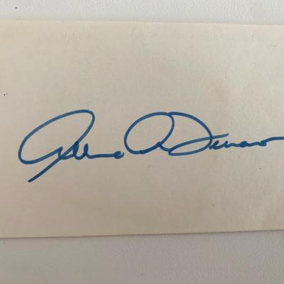 Geraldine Ferraro original signature