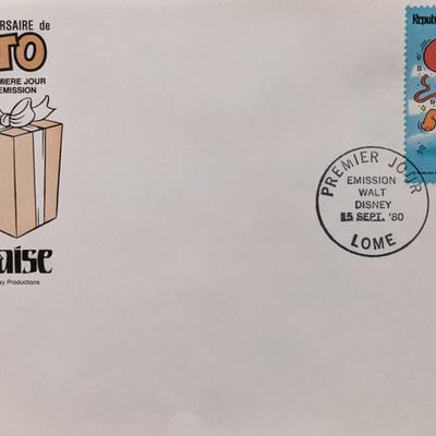 1980 Togo Pluto's 50th Anniversary First Day Cover