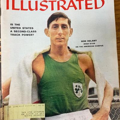 Sports Illustrated Magazine 1959 Ron Delany Issue
