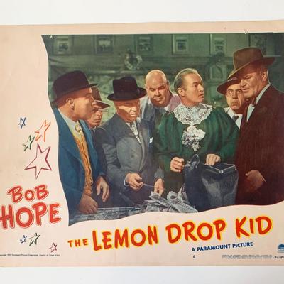 The Lemon Drop Kid original 1951 vintage lobby card