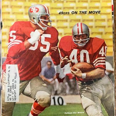 Sports Illustrated Magazine 1965 Ken Willard Issue