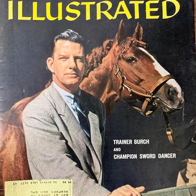 Sports Illustrated Magazine 1960 Elliott Burch Issue