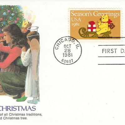 The Joy of Christmas FDC
