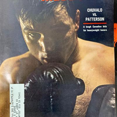 Sports Illustrated 1965 Chuvalo vs. Patterson issue