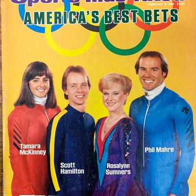 Sports Illustrated Magazine 1984 Special Winter Olympic Preview Issue