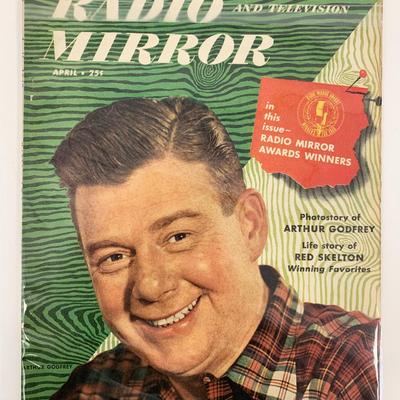 Radio and Television Mirror Magazine April 1949 Arthur Godfrey Cover