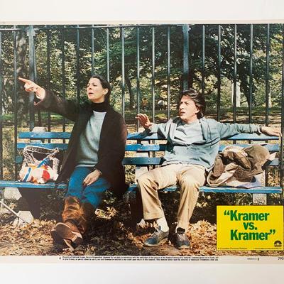 Kramer vs. Kramer original 1979 vintage lobby card
