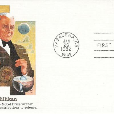 Robert Millikan FDC