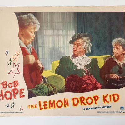 The Lemon Drop Kid original 1951 vintage lobby card