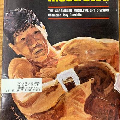 Sports Illustrated Magazine 1964  Joey Giardello Issue