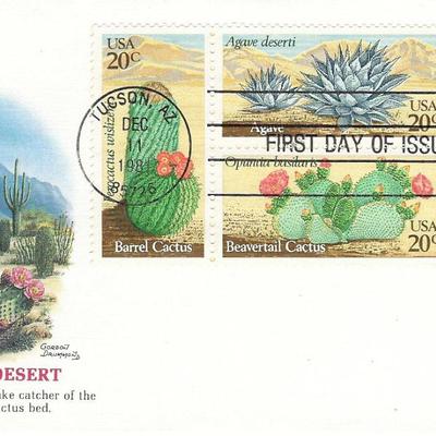 The Living Desert FDC