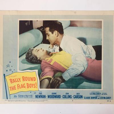 Rally Round the Flag, Boys! original 1958 vintage lobby card