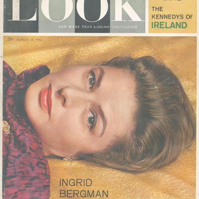 Ingrid Bergman Look Magazine. March 14, 1961