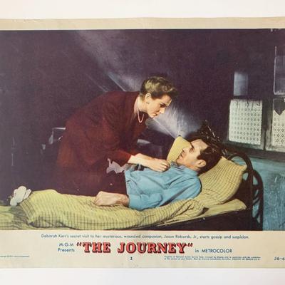 The Journey original 1958 vintage lobby card