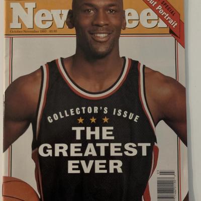 Michael Jordan 1993 Newsweek Collector's Issue Souvenir Magazine