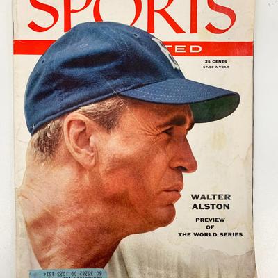 Brooklyn Dodgers Manager Walter Alston Sports Illustrated 1955